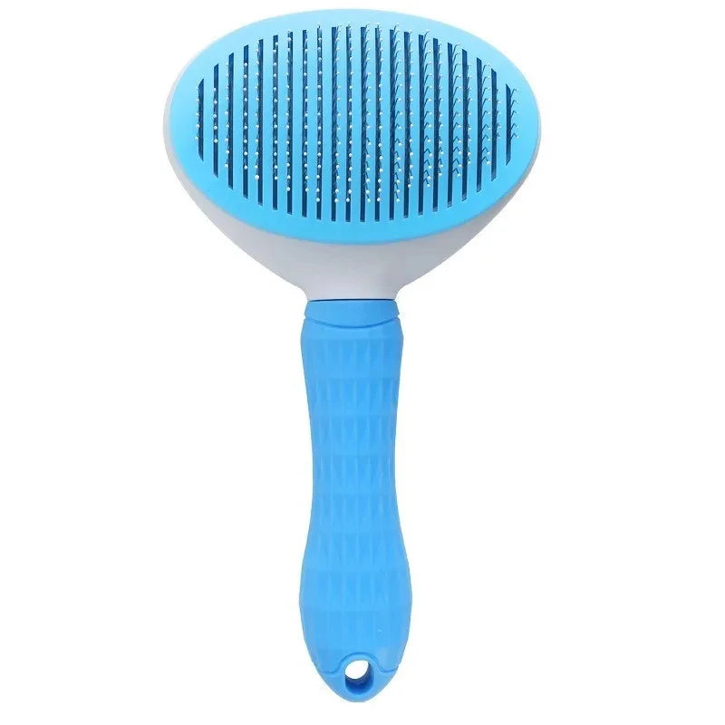 Pet Dog Brush Cat Comb Self Cleaning Pet Hair Remover Brush For Dogs Cats Grooming Tools Pets Dematting Comb Dogs Accessories - PrimeNest