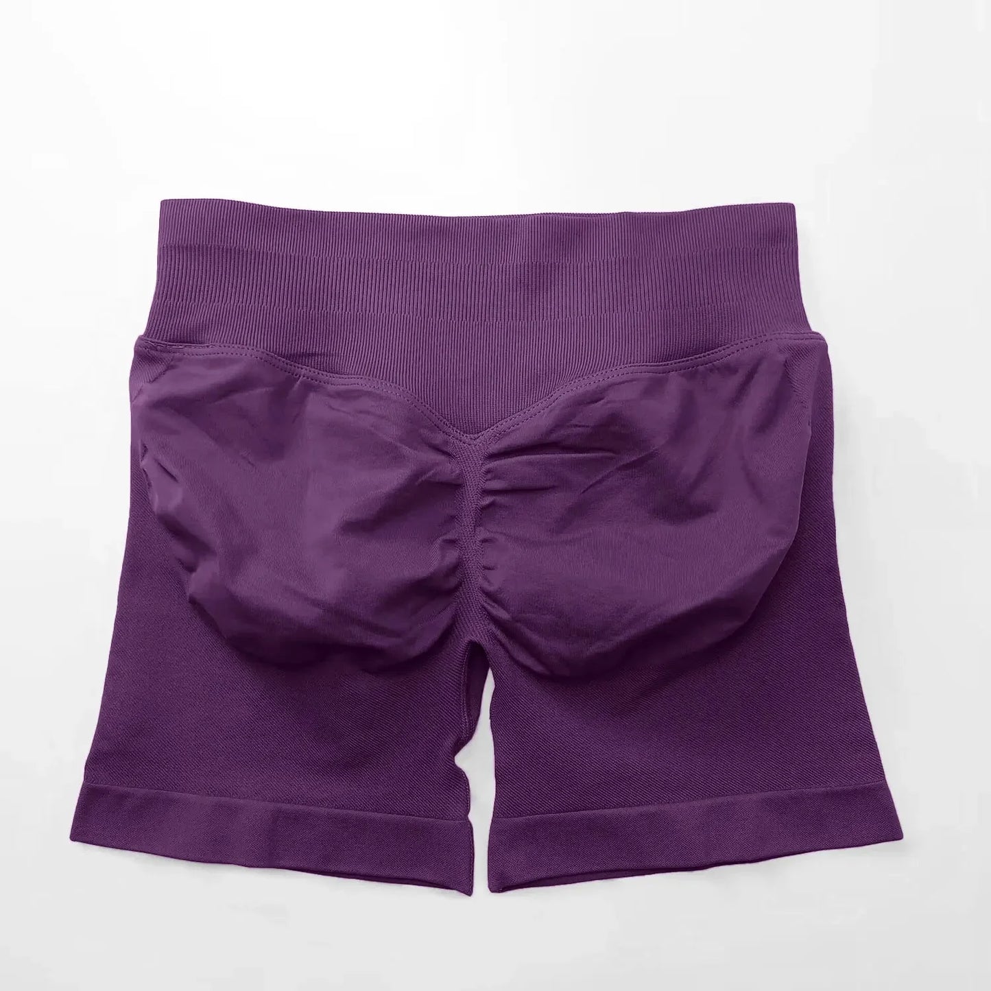 NCLAGEN Seamless Shorts 4.5" Gym Shorts Woman Scrunch Butt Fitness Sports Short Workout Seamless Leggings Running Yoga bottoms-9