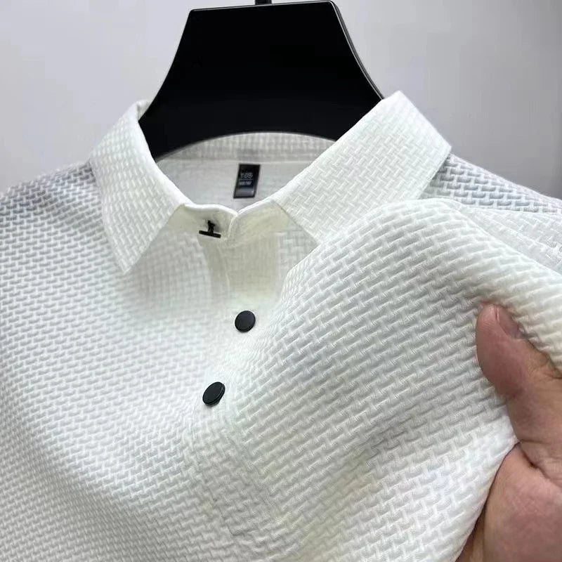 Men's Breathable Polo Shirt