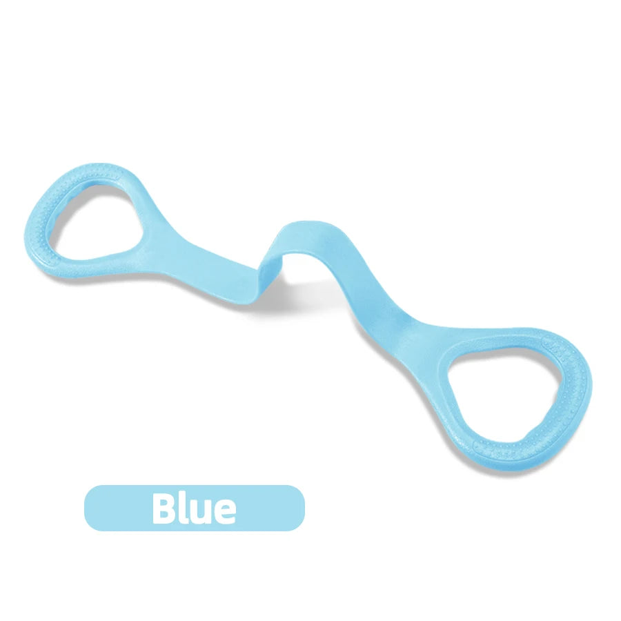 8 Fitness Workout Resistance Band Arm Back Shoulder Exercise Elastic Training Band Yoga Pilates Equipment - PrimeNest