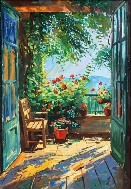 Henri Matisse Open Window Painting Poster Print For Living Room Home Decor Abstract Canvas Painting Modern Landscape Wall Art