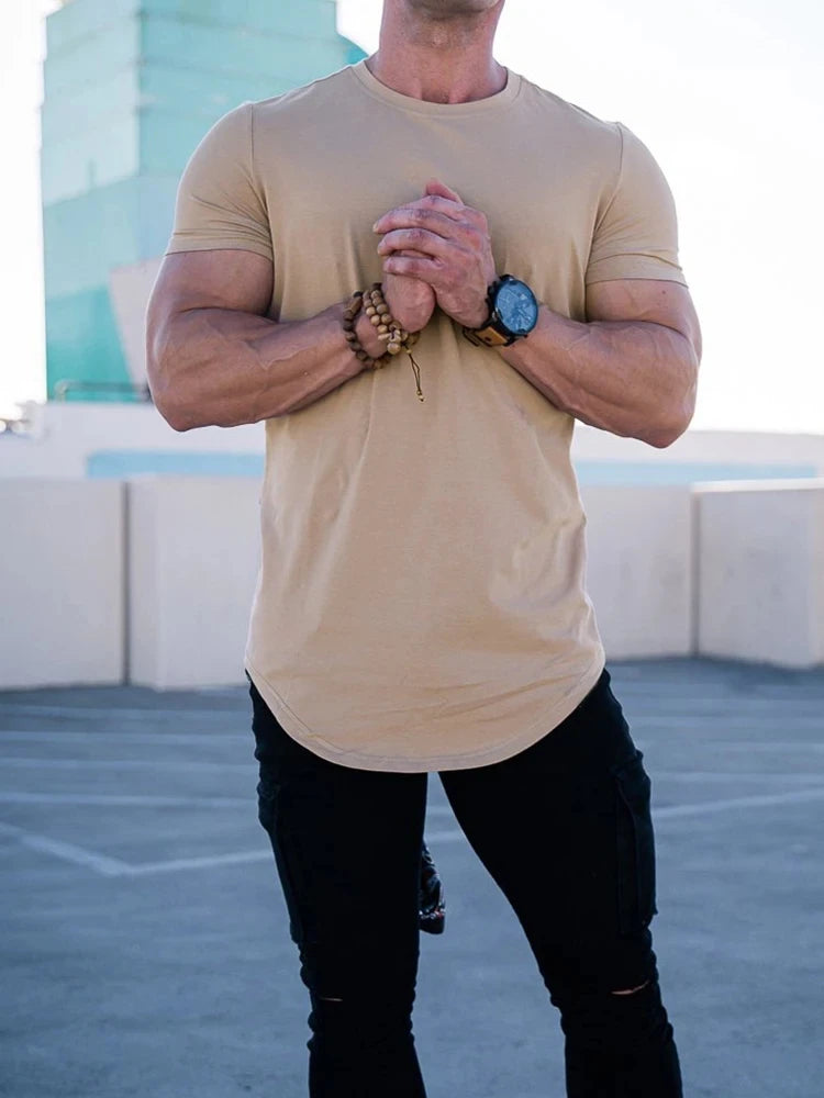 Men's Muscle Fit Gym T-Shirt