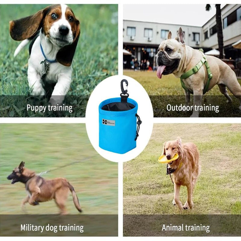 SMALL COMBINATION Portable Dog Training Snack Bag puppy dog snack bag for leash Outdoor pet snacks awards waist bag XZH-T24001-1 - PrimeNest