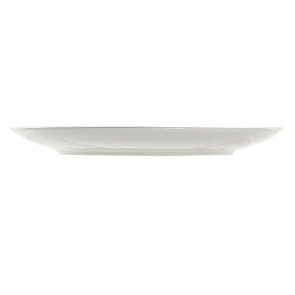 Flat plate DKD Home Decor Flowers Porcelain (27 x 27 x 2 cm)-1