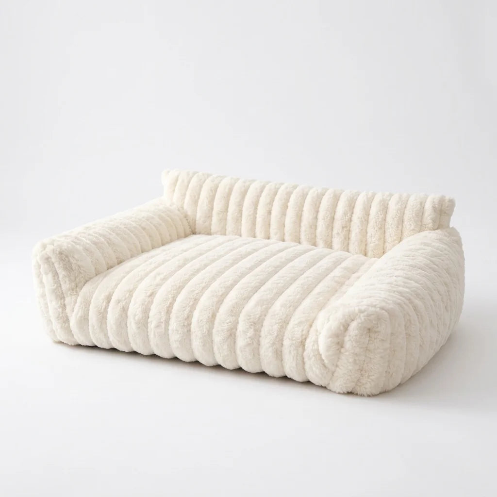 Corduroy Fleece Pet Sofa Bed