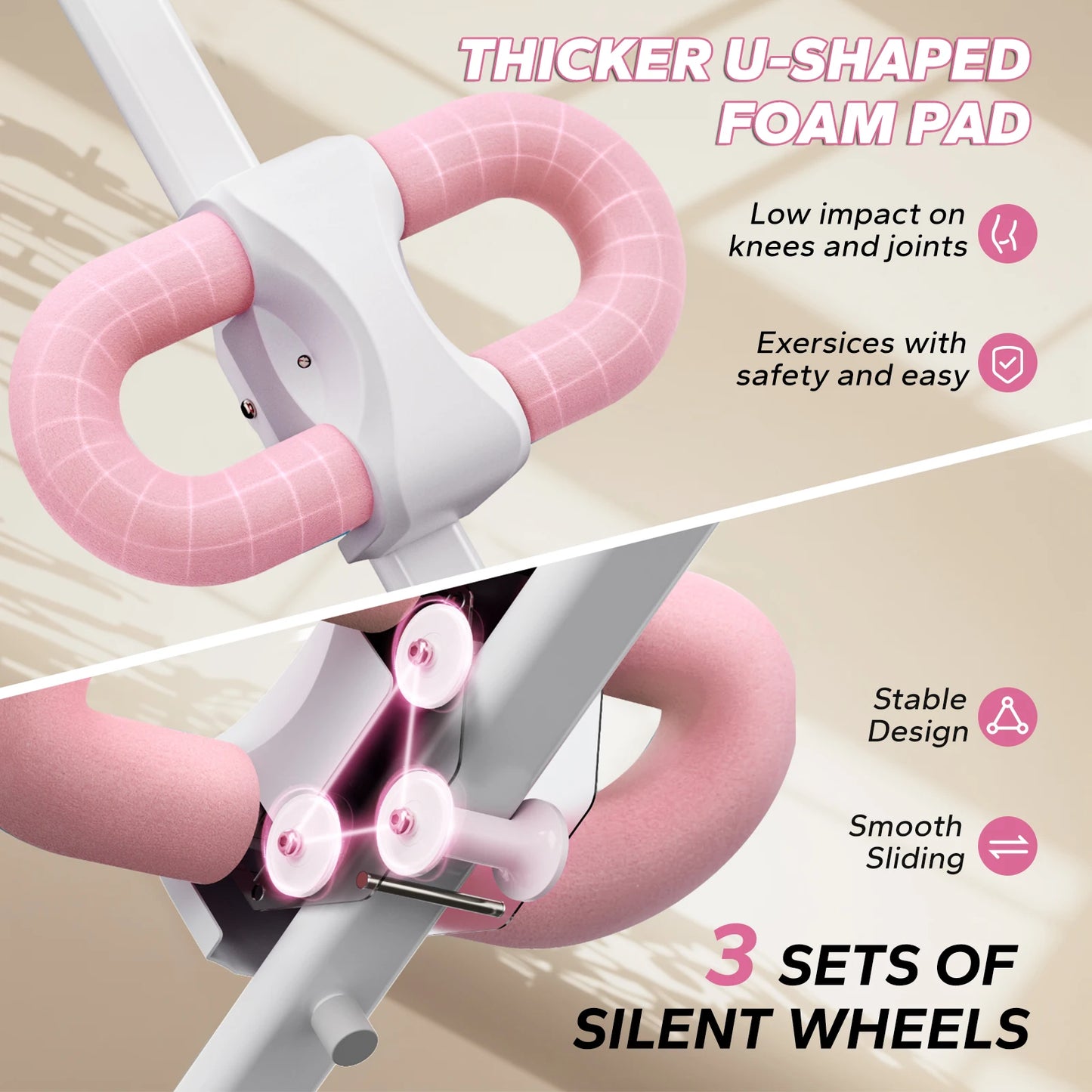 MERACH Foldable Ab Machine & Core Trainer