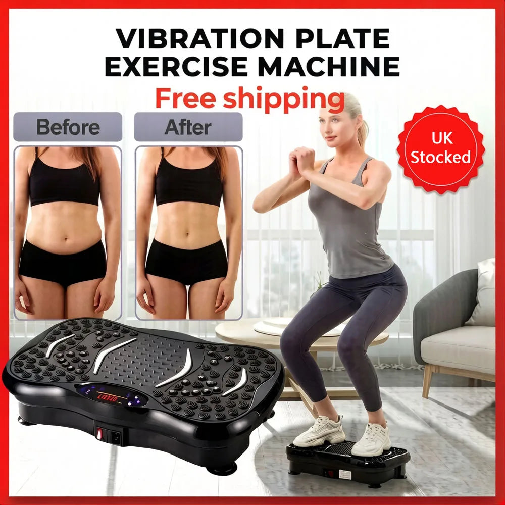 Full Body Vibration Plate with Remote