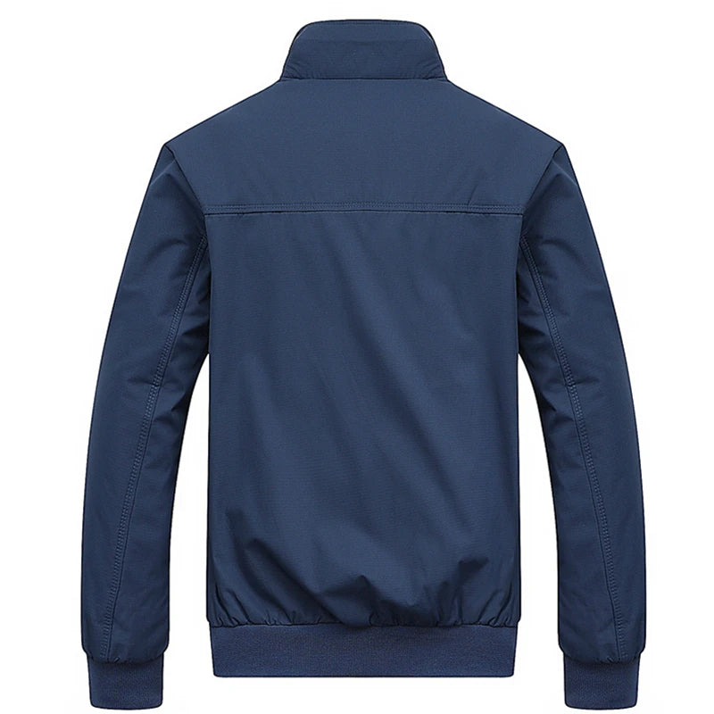 Men's Slim Bomber Baseball Jacket