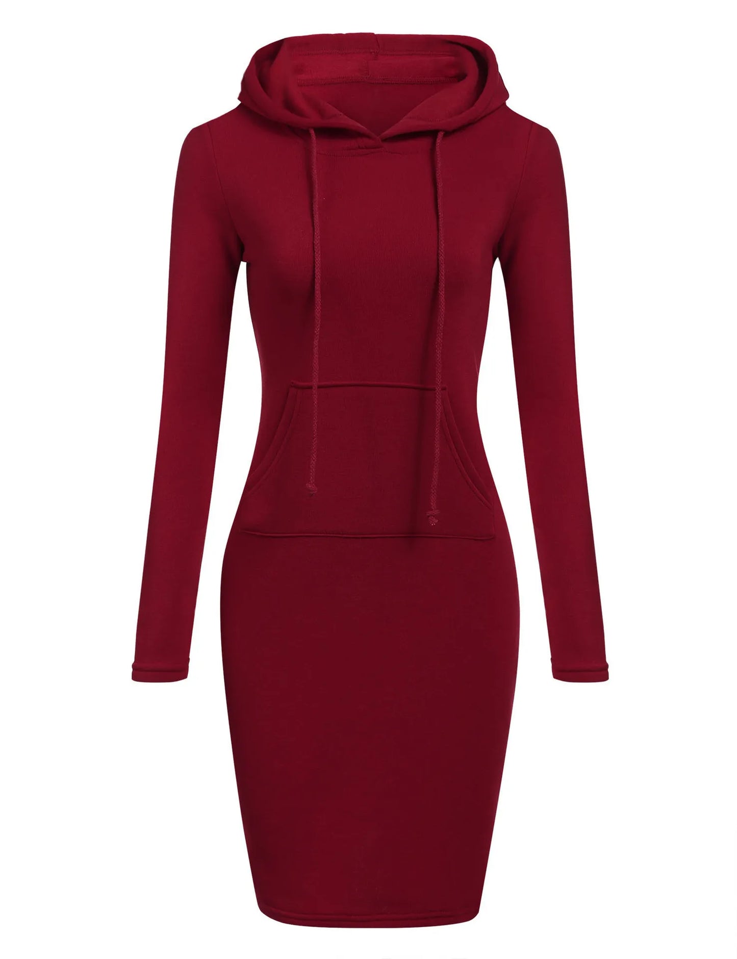 Ladies Dress Autumn Women Hooded Dresses Hoodies Women Sweatshirts Women Hoodies Dress Tops Ladies Clothing - PrimeNest
