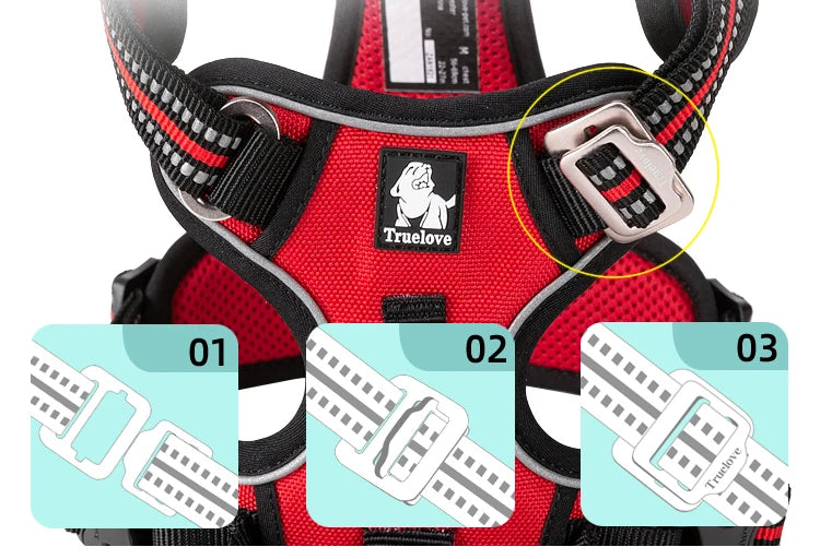 Reflective No-Pull Dog Harness
