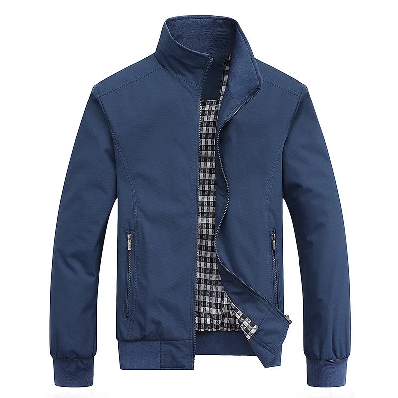 Men's Slim Bomber Baseball Jacket