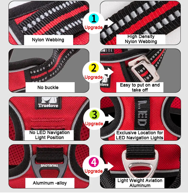 Reflective No-Pull Dog Harness