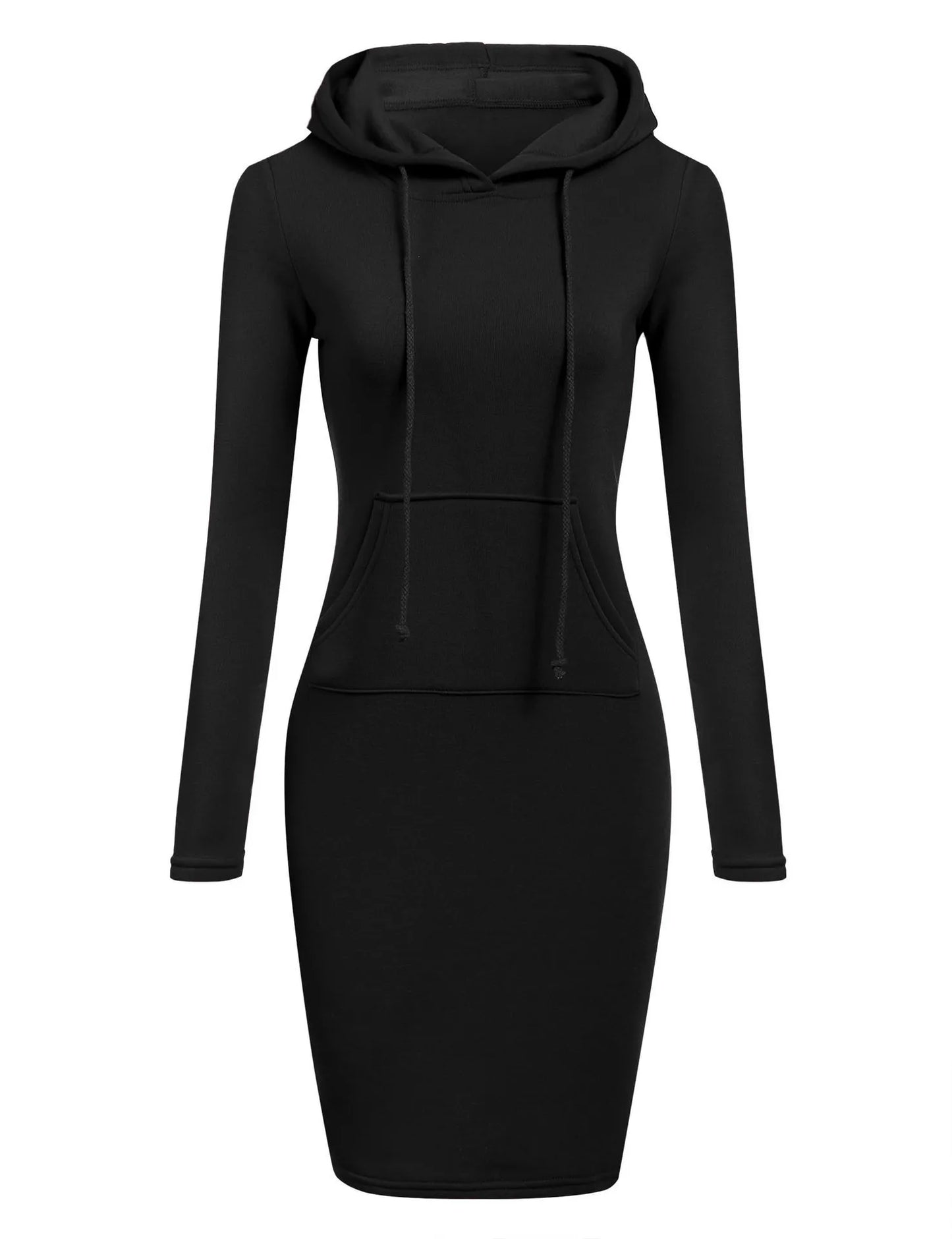 Ladies Dress Autumn Women Hooded Dresses Hoodies Women Sweatshirts Women Hoodies Dress Tops Ladies Clothing - PrimeNest