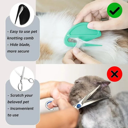 Pet Knotting Comb-2