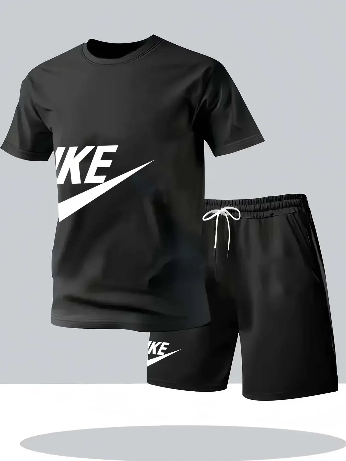 Men's Short Sleeve Sports Suit Set