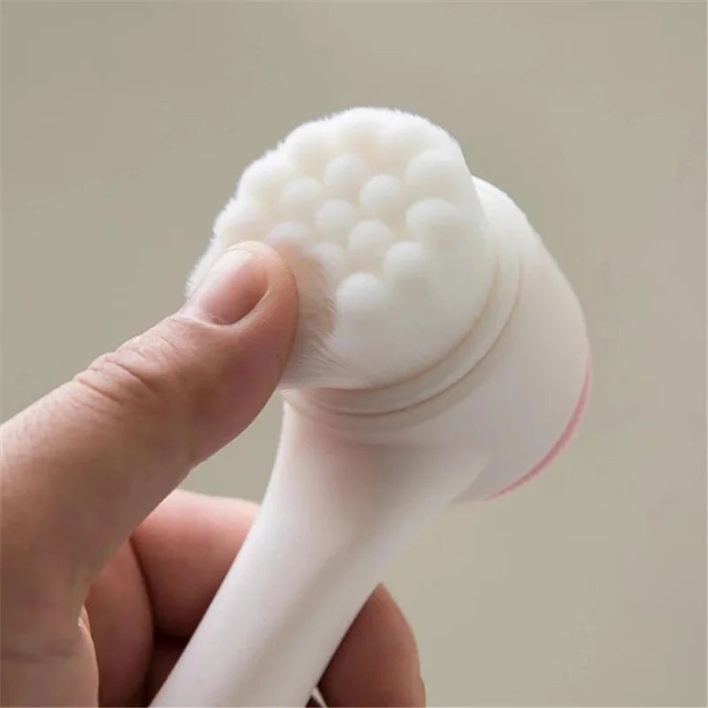 3D Double-Sided Silicone Face Brush