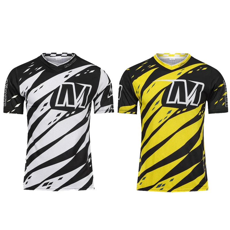2 Pack Mens Quick Dry Athletic T Shirts for Gym Running and Fitness Training Compression Sports Top-4