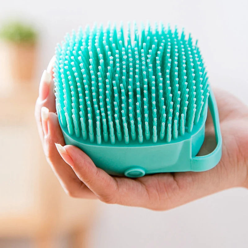 Silicone Pet Bathing & Massage Brush