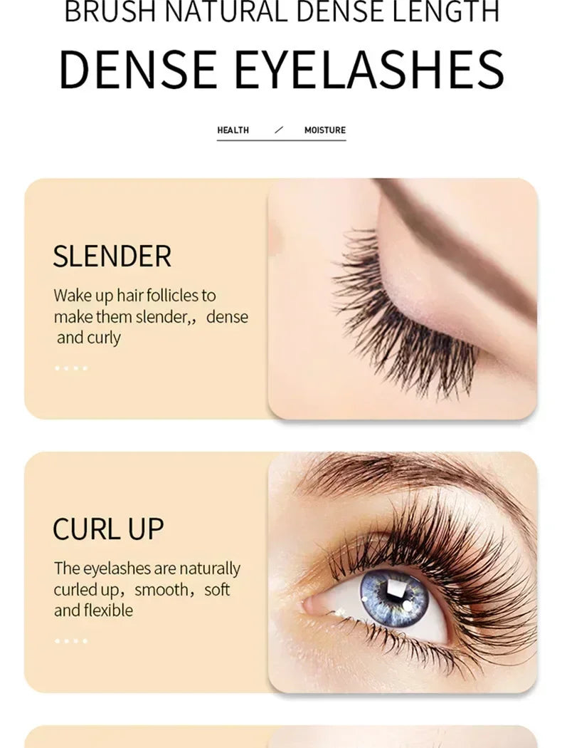 Eyelash Growth Serum – Fast Lengthening, Curling, Thickening, Waterproof, Long-Lasting, Gentle, Certified, Unisex - PrimeNest