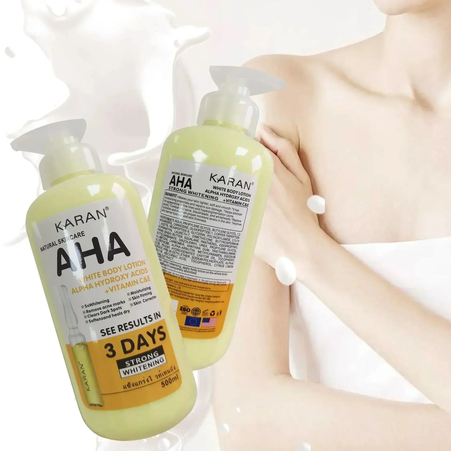 Vitamin C & E Whitening Body Lotion (500ml)