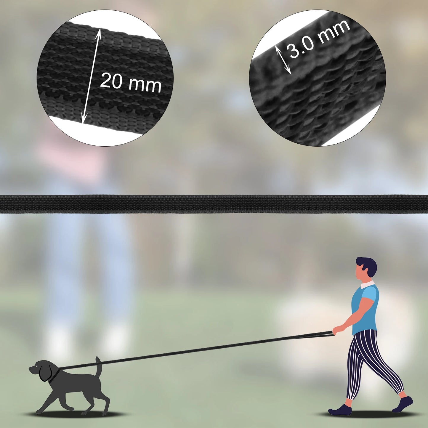 Adjustable Dog Training Leash