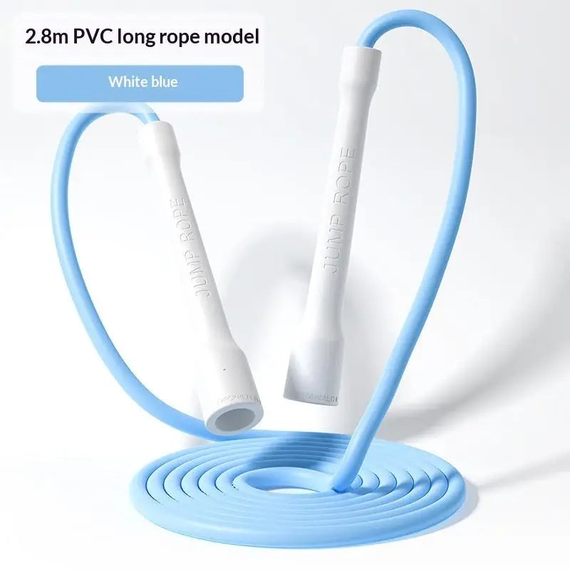 New 6MM Speed Jump Rope Solid PVC Rope With Adjustable Length Clasp For Gym And Cardio At Home Effortless Skipping