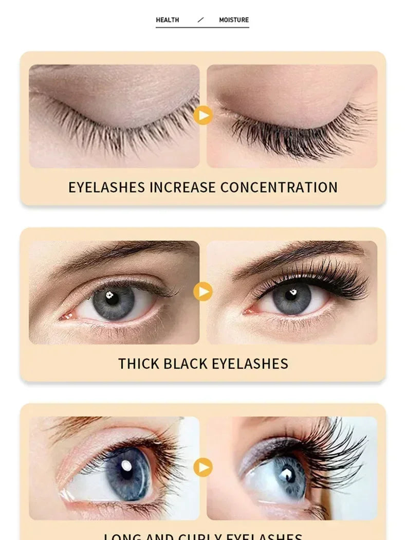 Eyelash Growth Serum – Fast Lengthening, Curling, Thickening, Waterproof, Long-Lasting, Gentle, Certified, Unisex - PrimeNest