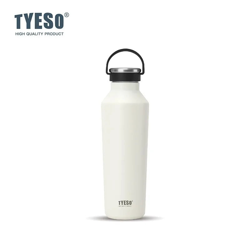 TYESO Cold Insulation Tumbler 304 Stainless Steel Summer Outdoor Sports Climb Vacuum Water Bottle Portable Handheld Cup for Car