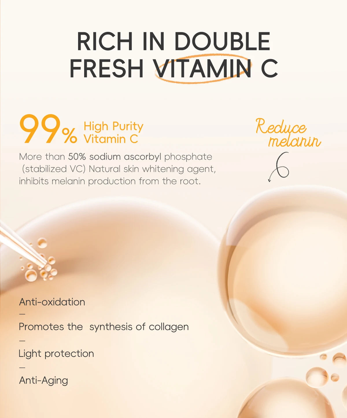 LAIKOU VITAMIN C Skincare Set Brightening 5Pcs Kit Even Skin Tone Smooth Wrinkle Tighten Pores Cleanser Toner Serum Eye Cream - PrimeNest