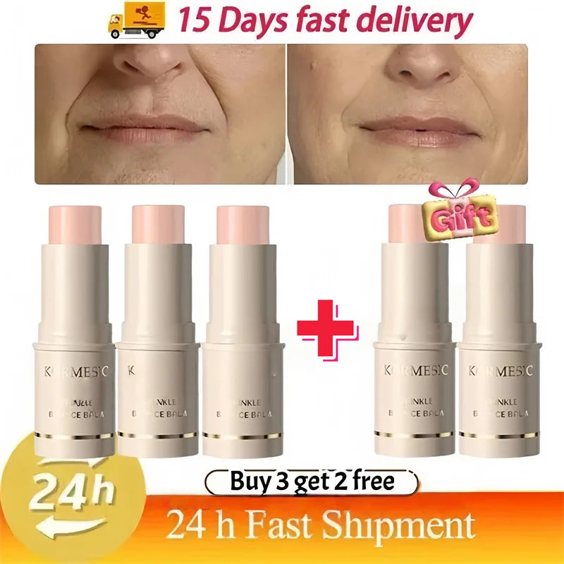 Instant Wrinkle Removal Multi Bounce Balm Facial Tightening Moisturizing Korean Anti-Wrinkle Balm Stick Cream Skin Care Products - PrimeNest