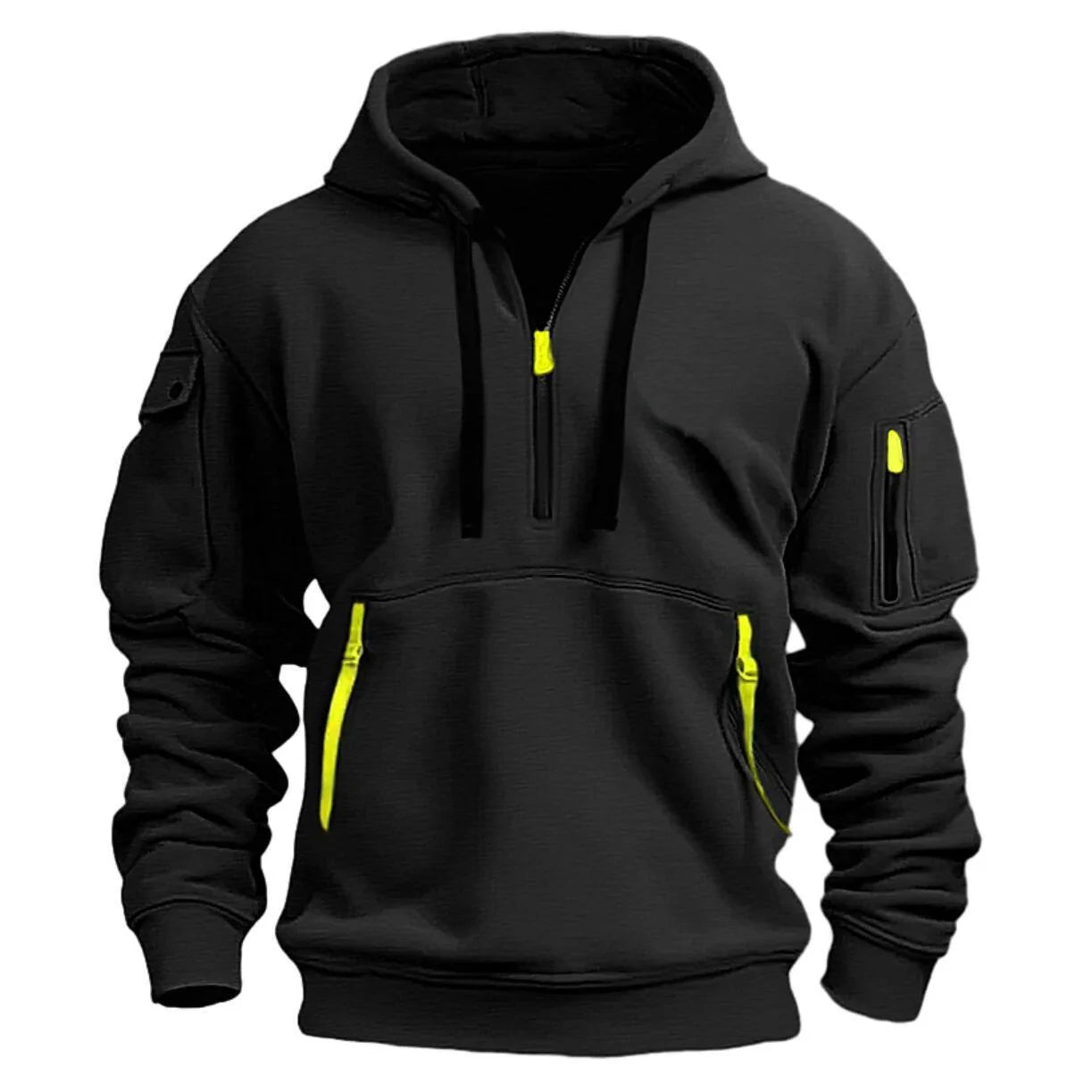 Men's Zip Hoodie & Jogger Fitness Set