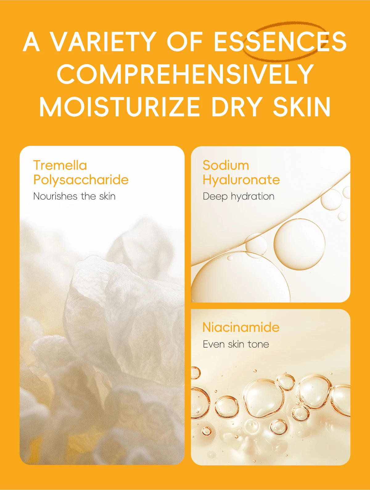 LAIKOU VITAMIN C Skincare Set Brightening 5Pcs Kit Even Skin Tone Smooth Wrinkle Tighten Pores Cleanser Toner Serum Eye Cream - PrimeNest