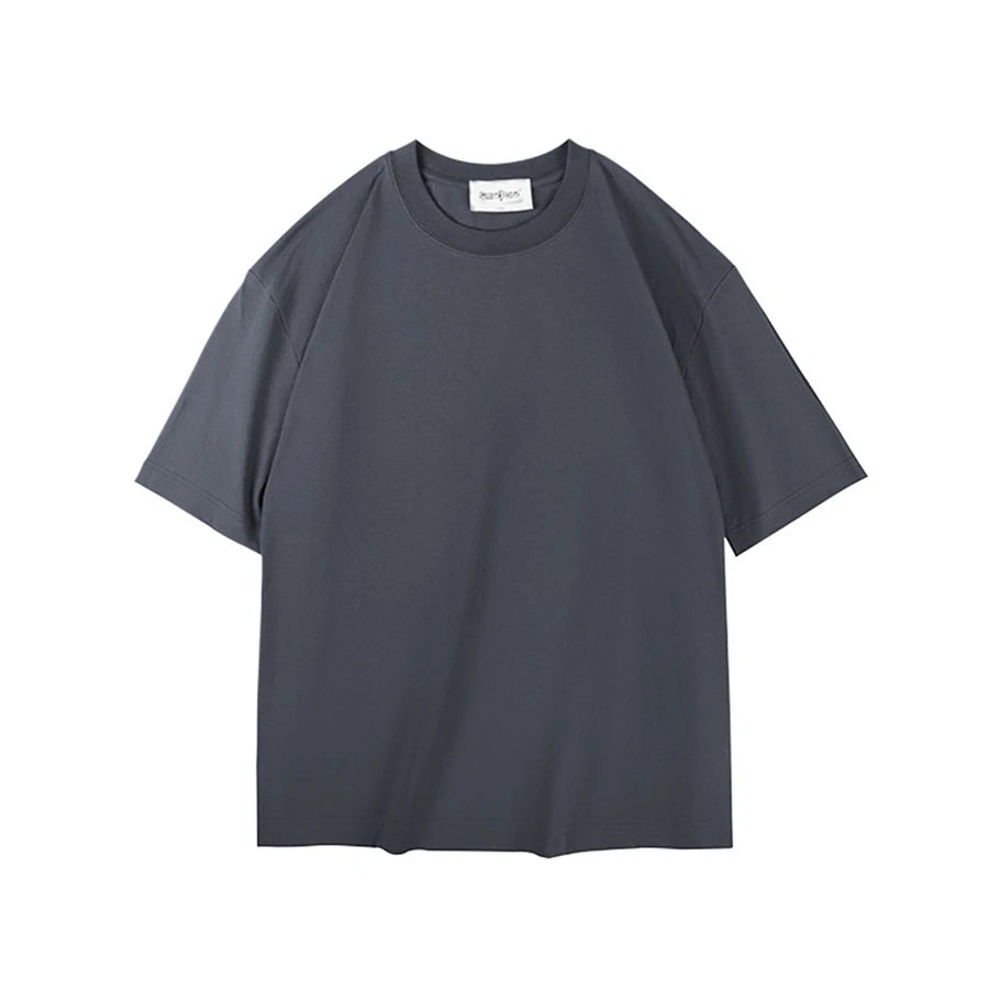 WAVLATII Women New Oversized T shirts Female 260 GSM White Casual Streetwear Tees Unisex Solid Korean Cool Tops for Young WT2560