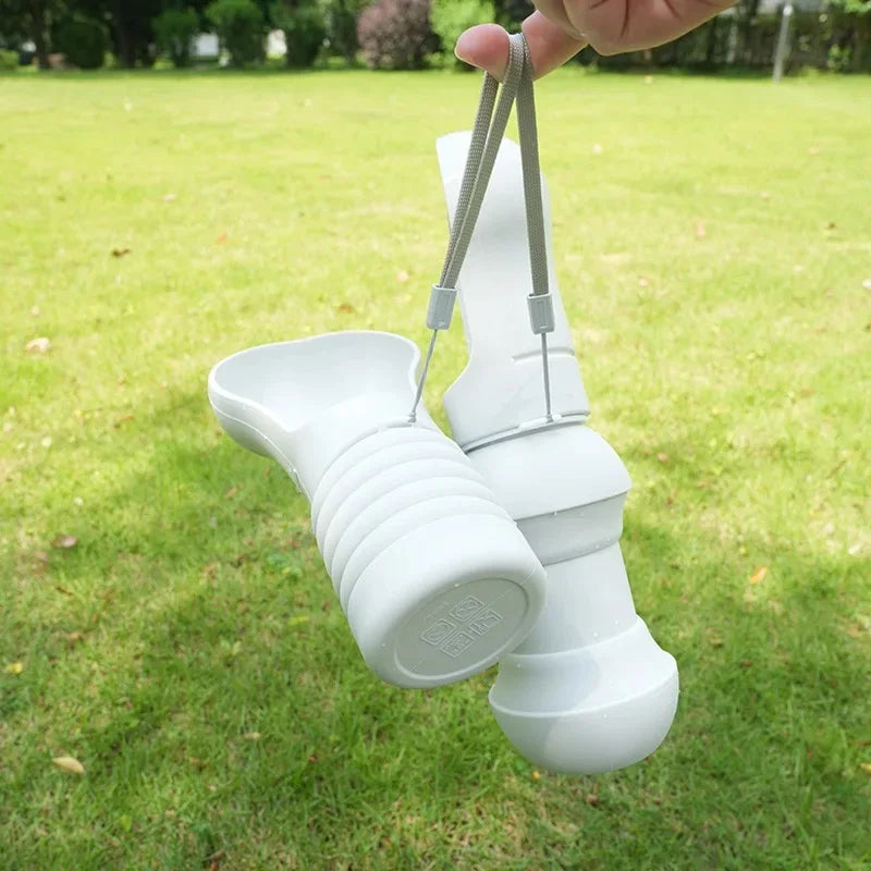 Collapsible Dog Water Bottle with Bowl, Portable Pet Travel Water Dispenser, Leak Proof Outdoor Drinking Cup for Dogs