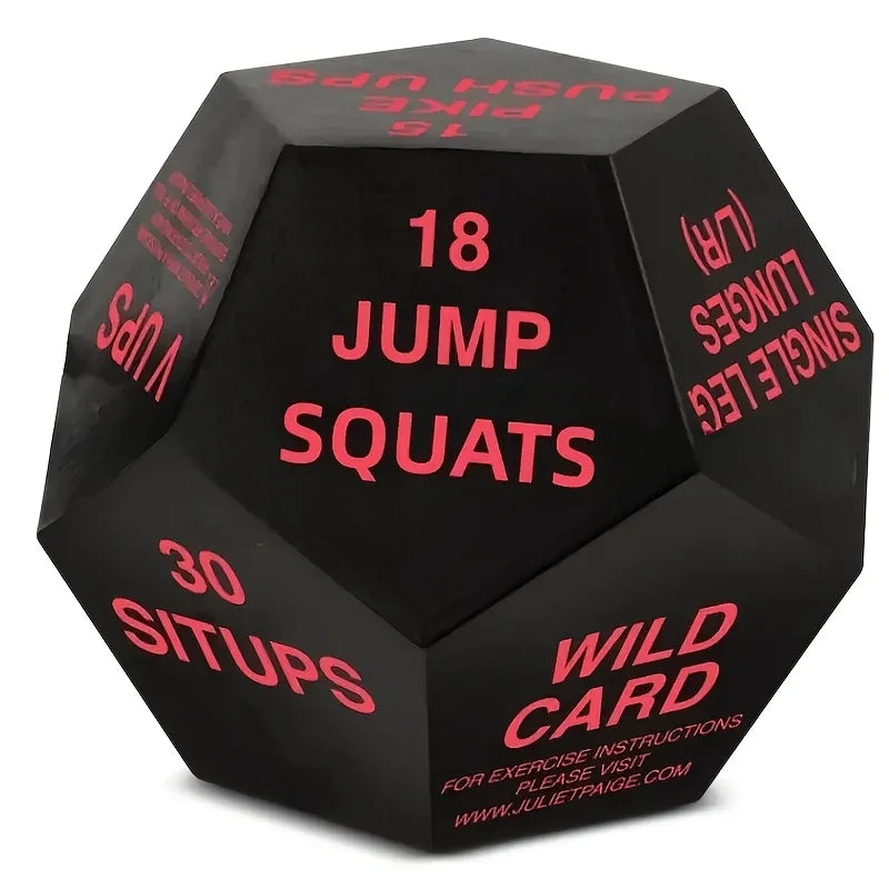 12-Sided Fitness Stress Ball