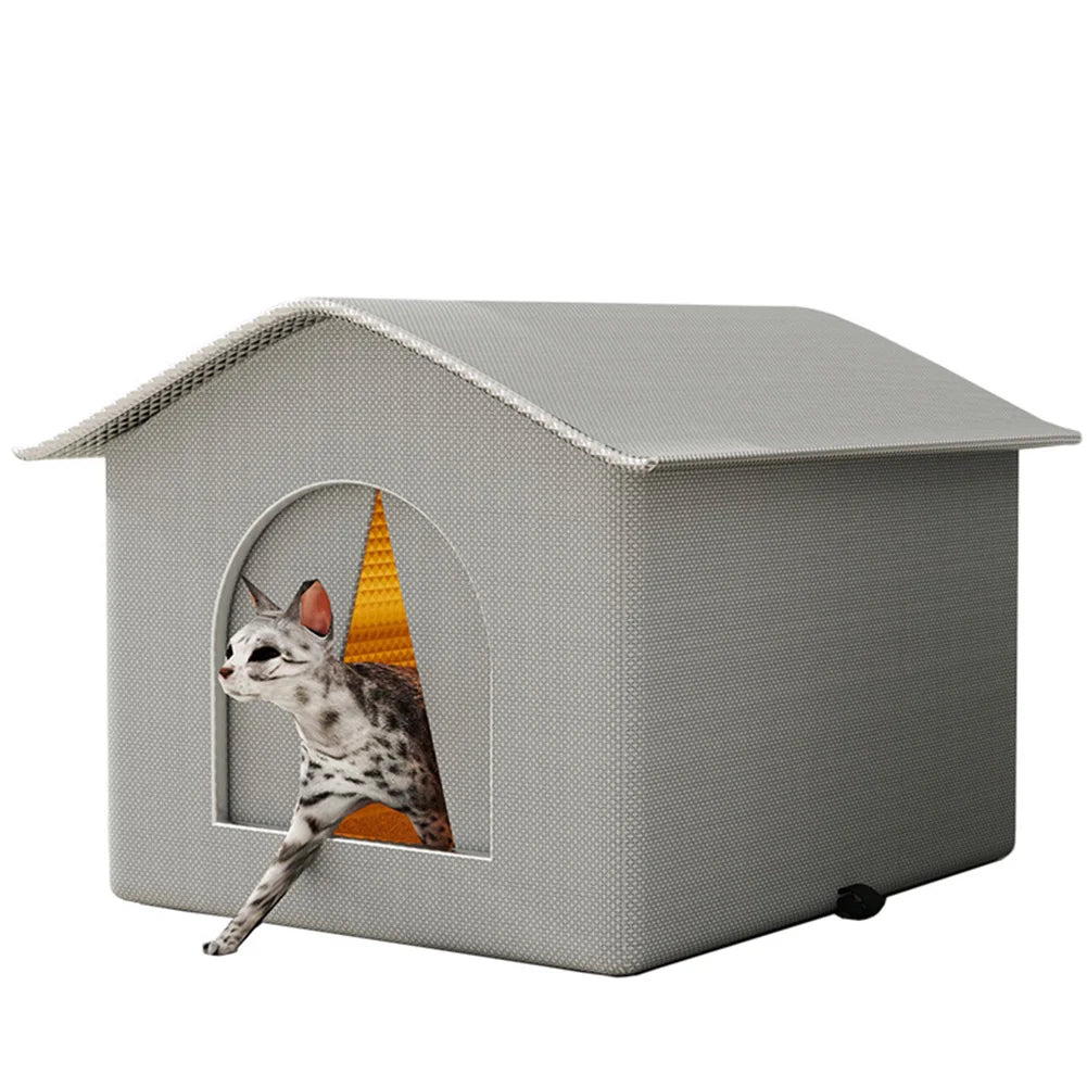 Weatherproof Outdoor Cat House