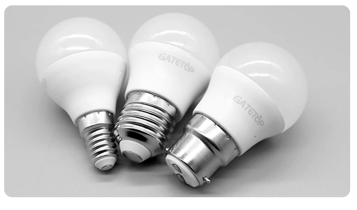 1-12Pack Hight Quality E14 E27 B22 LED Light Bulb AC 220V 240V 3W-7W 80lm/w Mini Bulb Non-Flicker 3000K 4000K 6000K Lampara Led