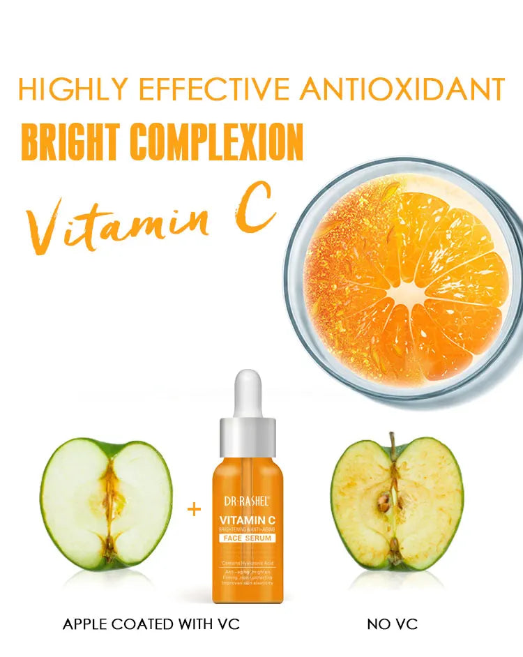 DR RASHEL Brightening Vitamin C Serum Refreshing And Easy To Absorb Moisturizing