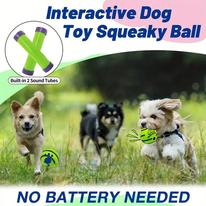 Funny Interactive Giggle Ball - Balls for Dog IQ Training, Pet Interactive Toy, Stimulating Play, Mental Stimulation, and Exerci - PrimeNest