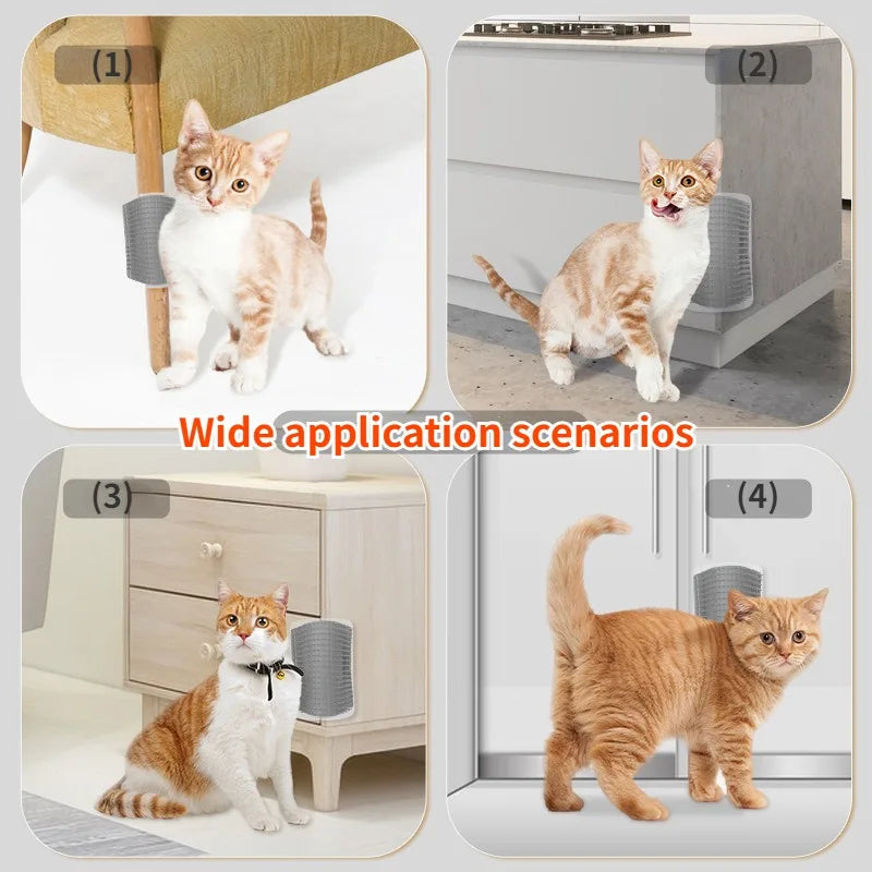Cat Scratcher & Grooming Massage Brush