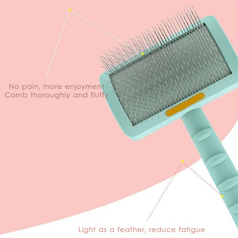 Pet Grooming Comb Shedding Hair Remove Needle Brush Slicker Massage Tool Large Dog Cat Pet Supplies Accessories