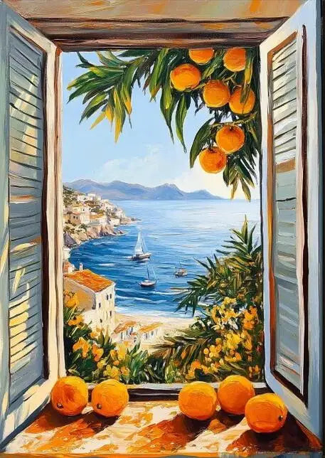 Henri Matisse Open Window Painting Poster Print For Living Room Home Decor Abstract Canvas Painting Modern Landscape Wall Art