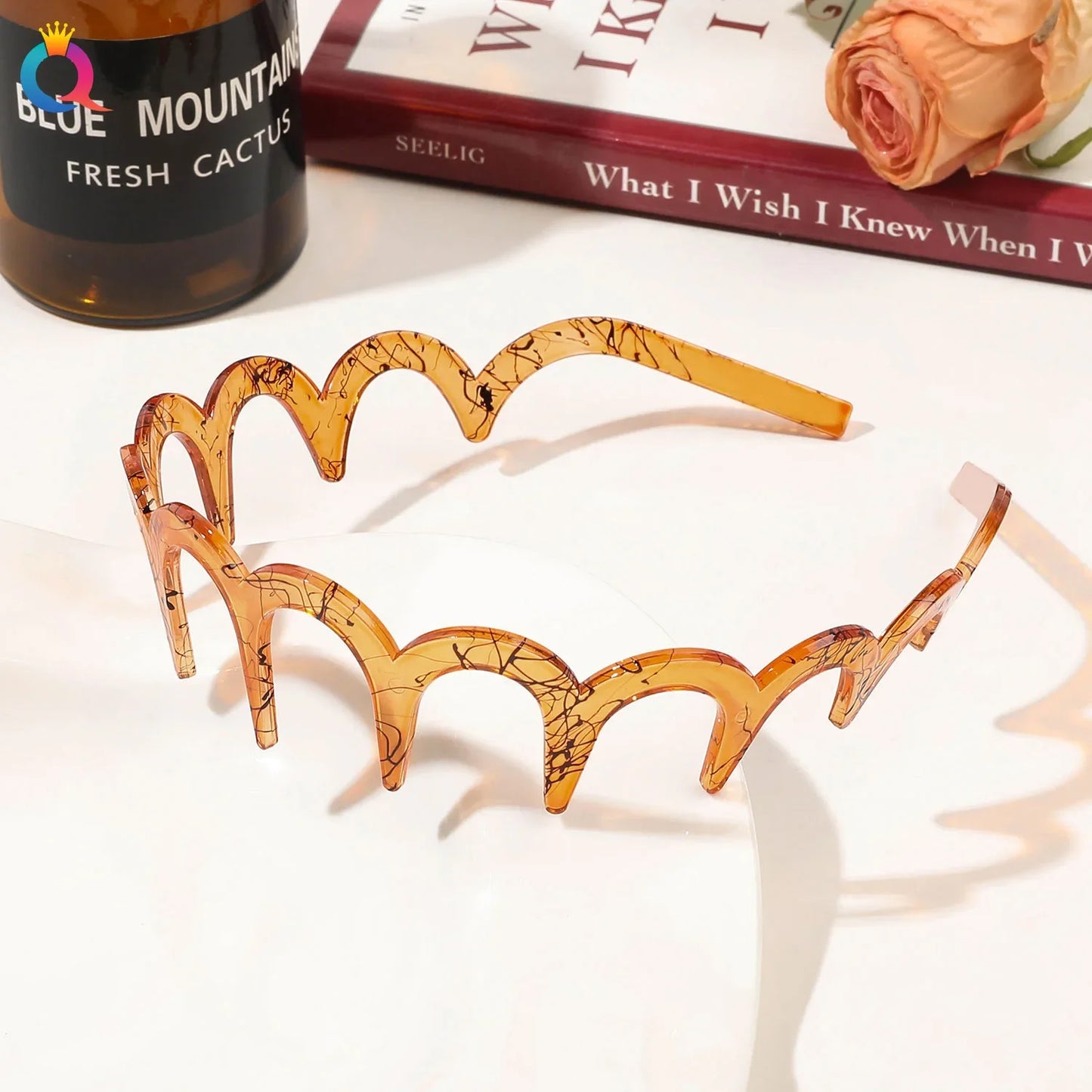 Fashion Wave Headbands for Women Solid Color Toothed Non-slip Hair Bands Girl Face Wash Sports Hairbands Hair Accessories - PrimeNest