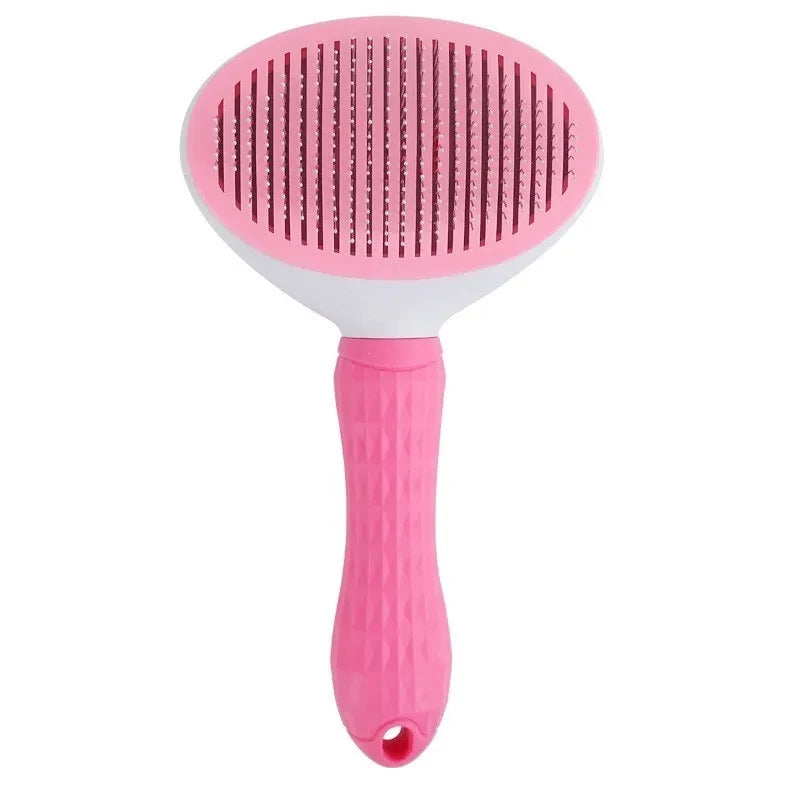 Pet Dog Brush Cat Comb Self Cleaning Pet Hair Remover Brush For Dogs Cats Grooming Tools Pets Dematting Comb Dogs Accessories - PrimeNest