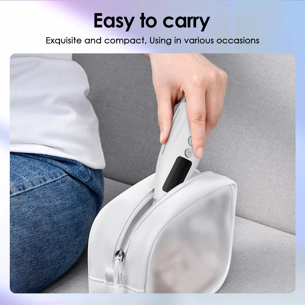Neck Face Lifting Massager 7 Colors Light LED Photon Therapy Skin Tighten Wrinkle Remove Heating Vibration Massage Beauty Device - PrimeNest