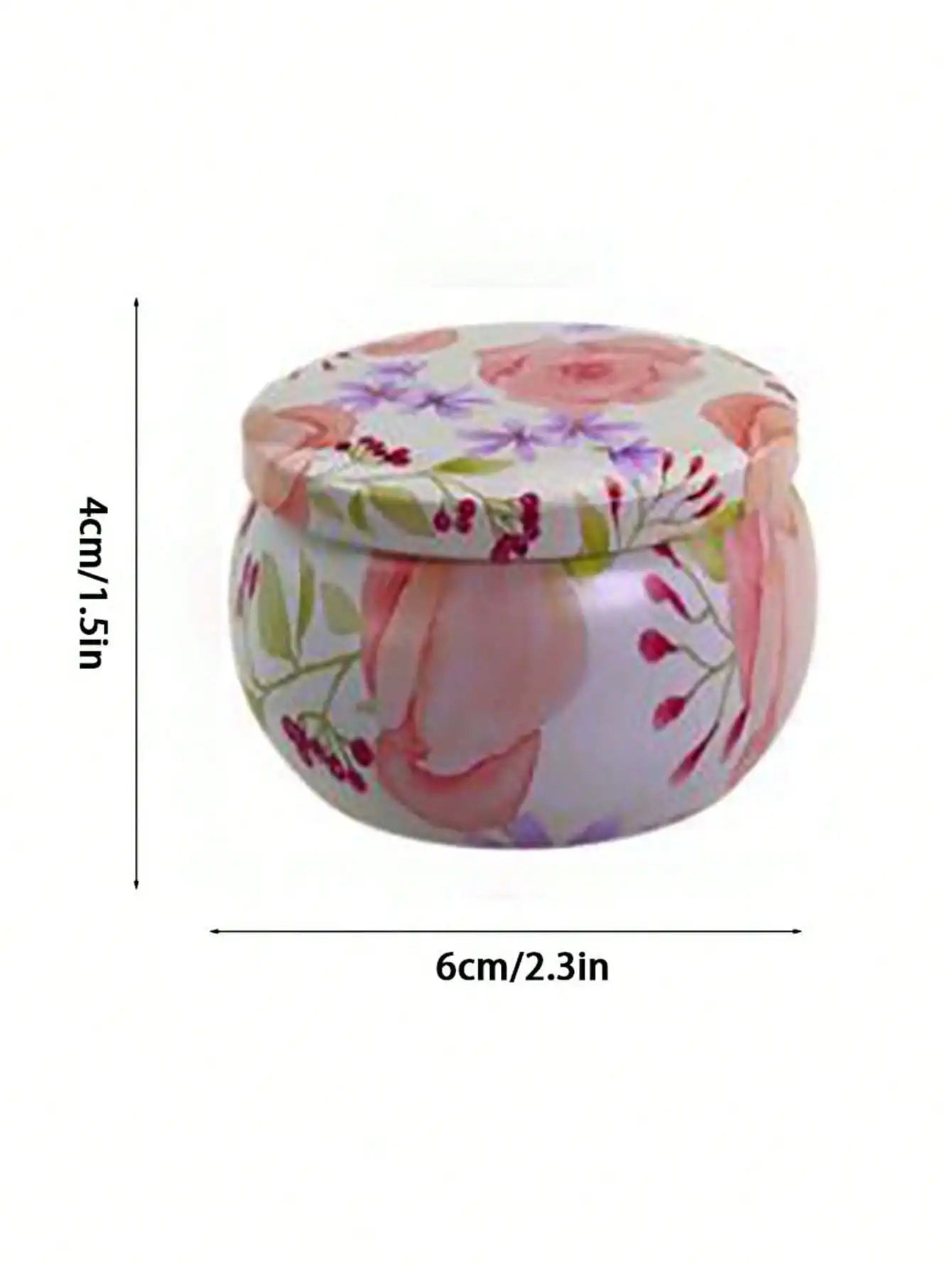 4 cans/set of hot melt wax aromatherapy set, homemade soy candle cups, flower candles for weddings and holiday decorations