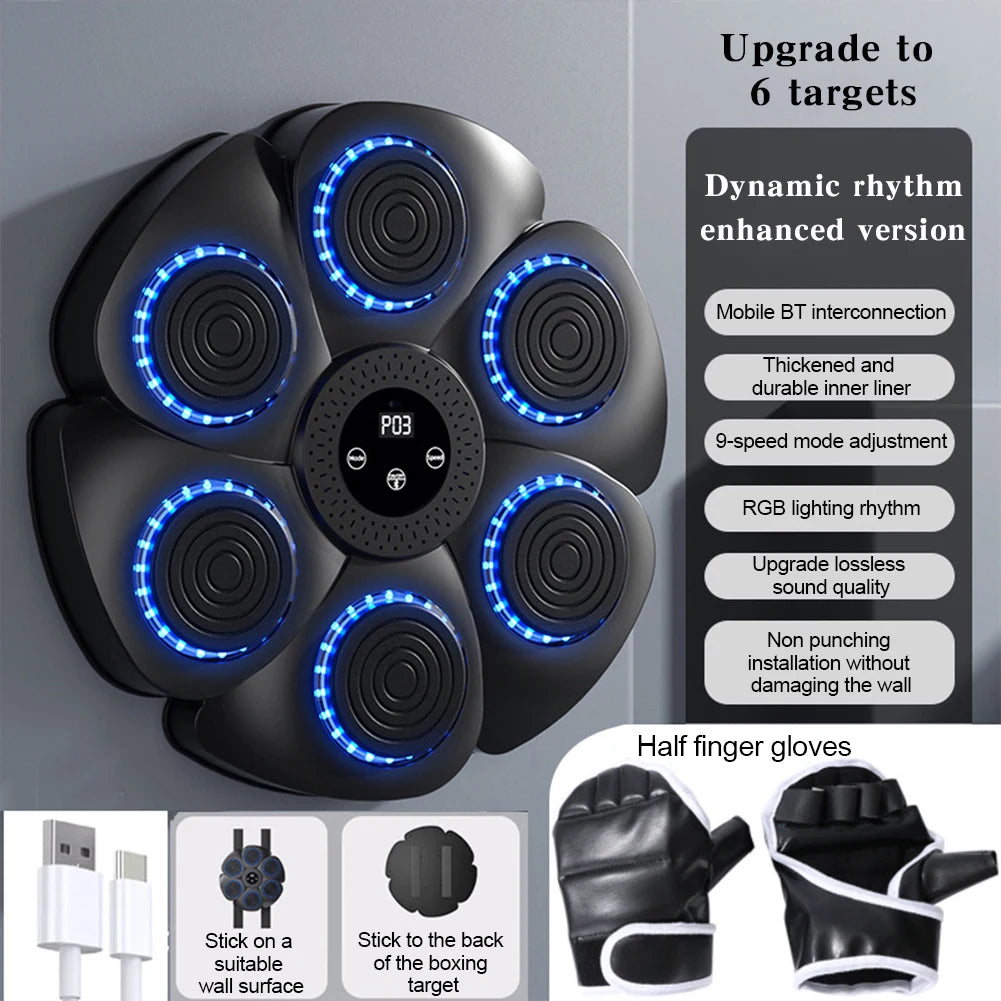 Smart Music Boxing Wall Target