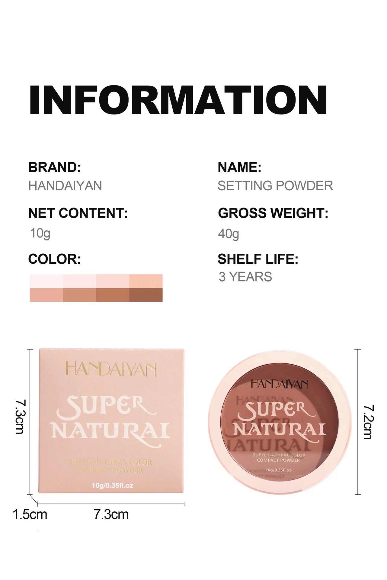 Matte Setting Powder Foundation