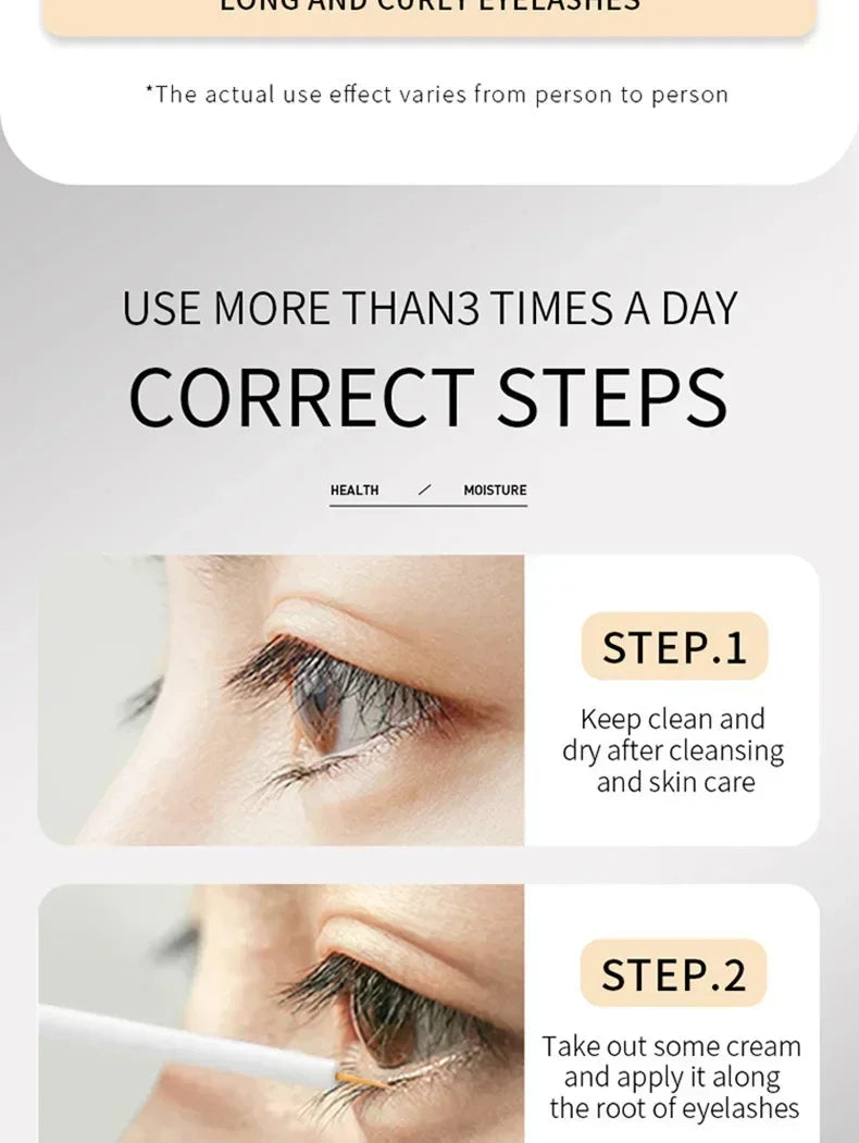Eyelash Growth Serum – Fast Lengthening, Curling, Thickening, Waterproof, Long-Lasting, Gentle, Certified, Unisex - PrimeNest