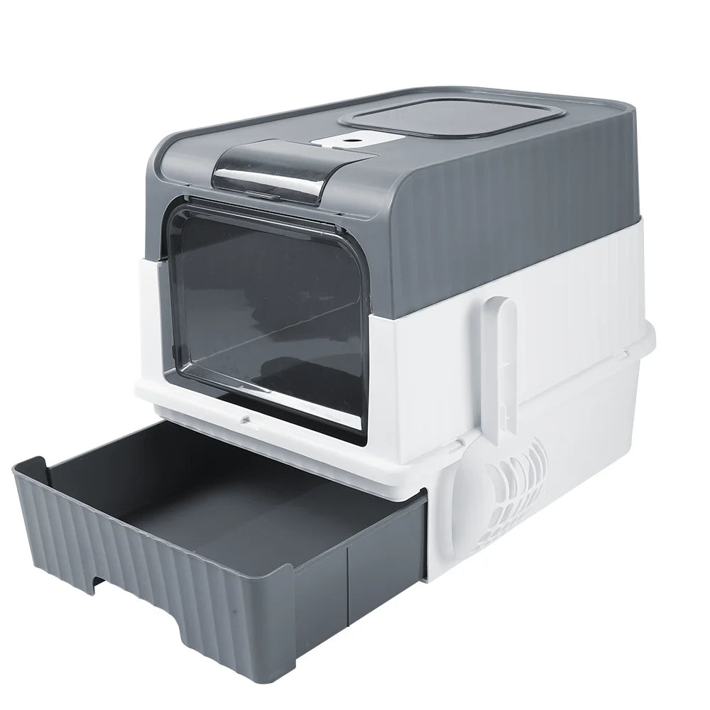 Enclosed Cat Litter Box